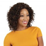 HP-NBS-I1975: LACE FRONT SLIGHT WAVY CURL MIDDLE PART WIG